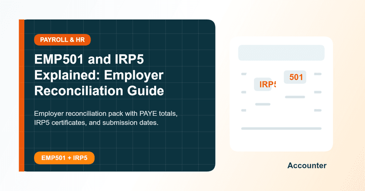 EMP501 and IRP5 Explained South Africa | Accounter